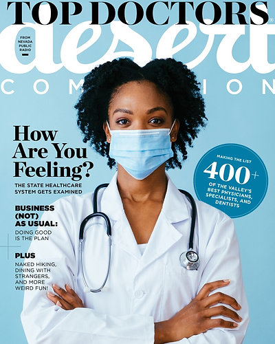 Desert Companion Magazine Top Doctors issue cover